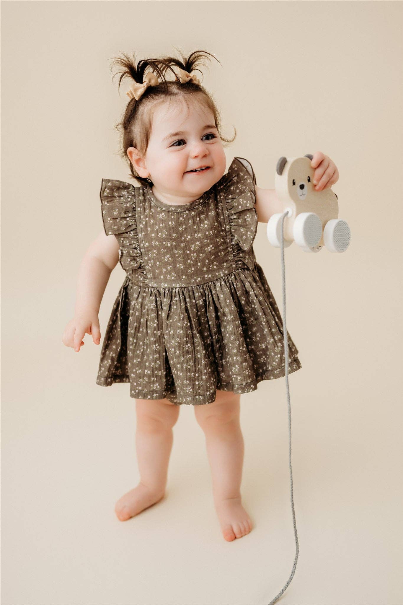 Ruffle Lap Dress Set | Cedar Floral