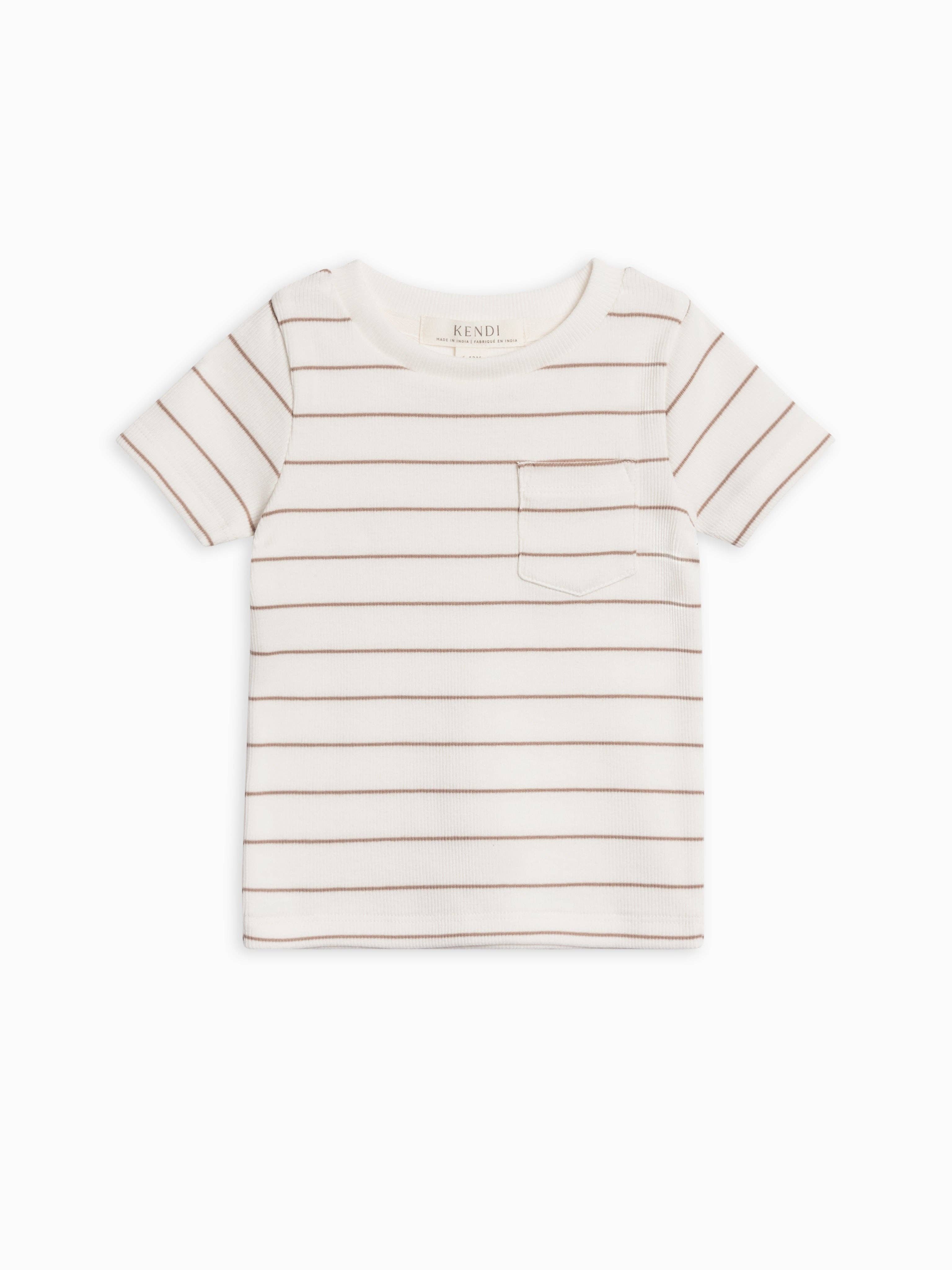 Lou Ribbed Pocket Tee