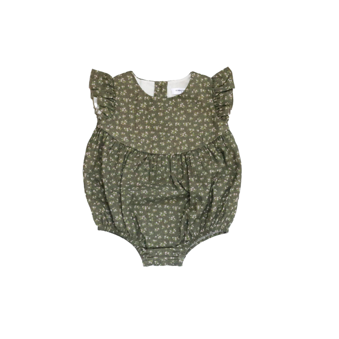 Flutter Sleeve Romper | Cedar Floral