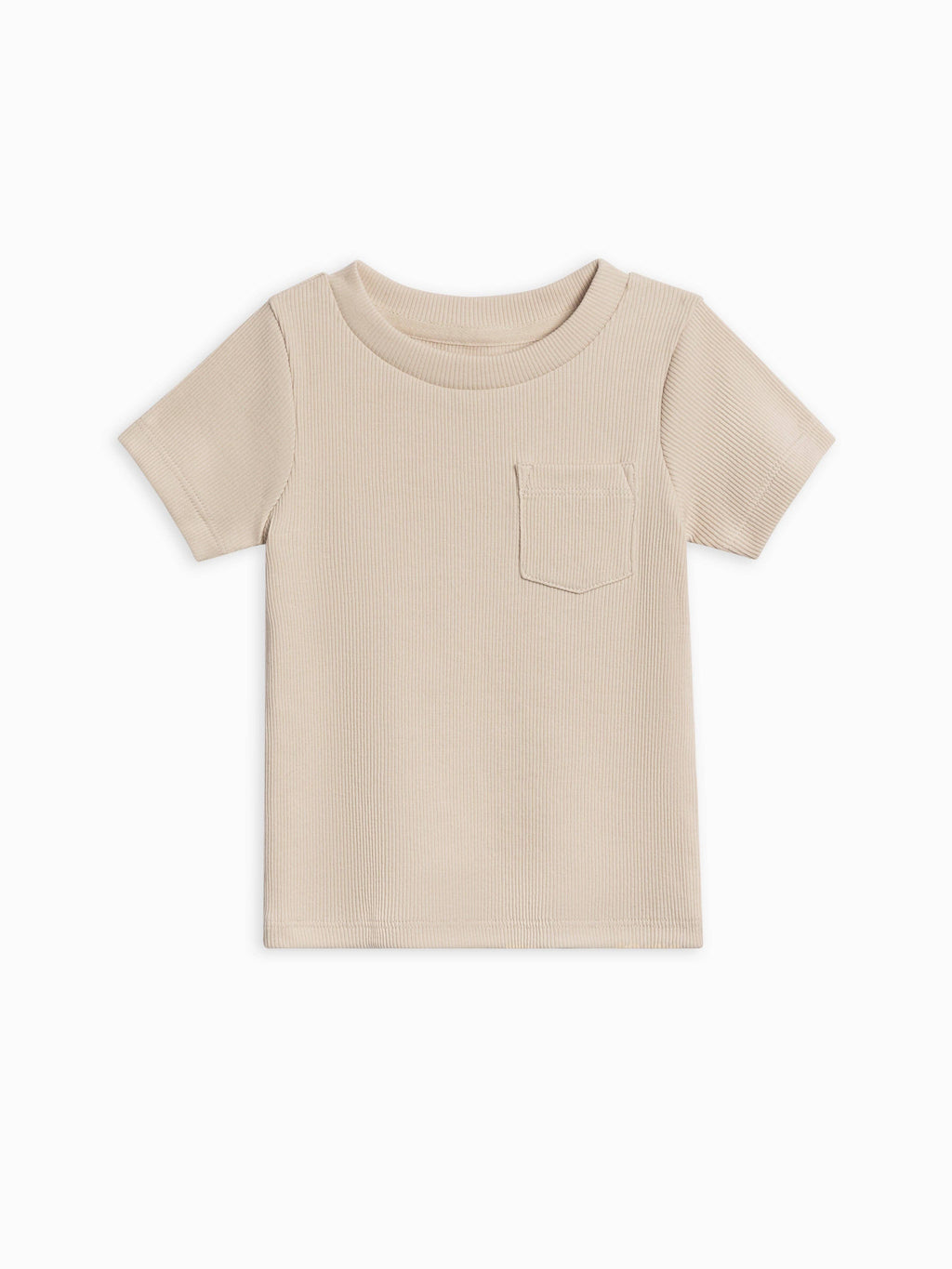 Lou Ribbed Pocket Tee